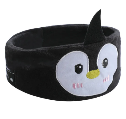 Máscara de Dormir para niños con Diadema de Animal y Auriculares Bluetooth