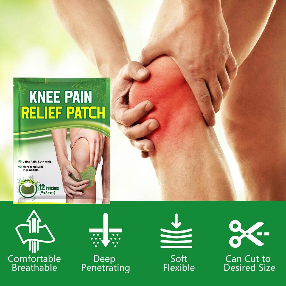Parche de artemisa para la rodilla