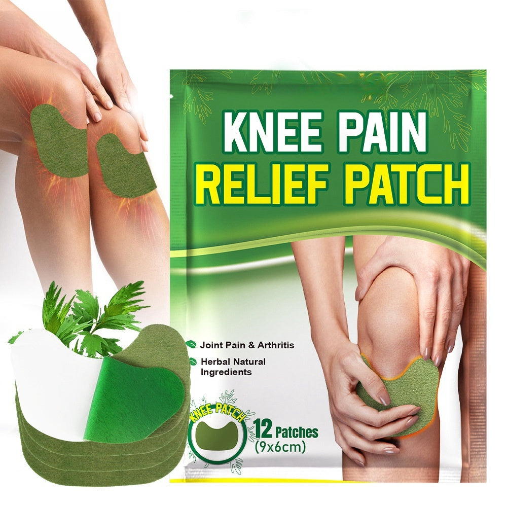 Parche de artemisa para la rodilla