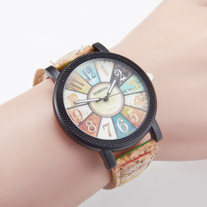 Reloj de Quarzo estilo casual para mujer