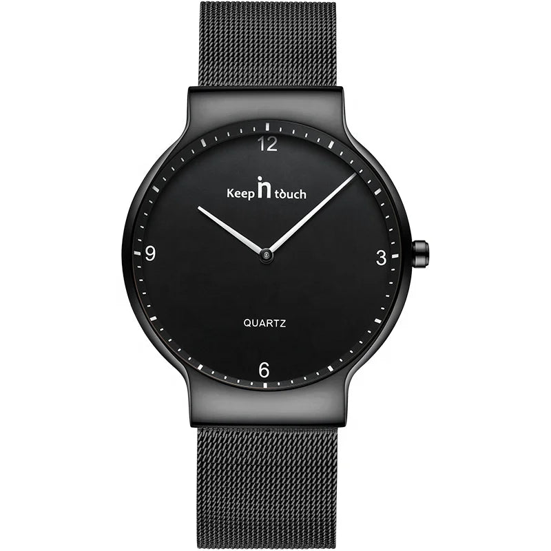 Luxury Alloy Case Lovers Watch Wholesale Stainless Steel Bnad Water Resistant Lovers Quartz Watches