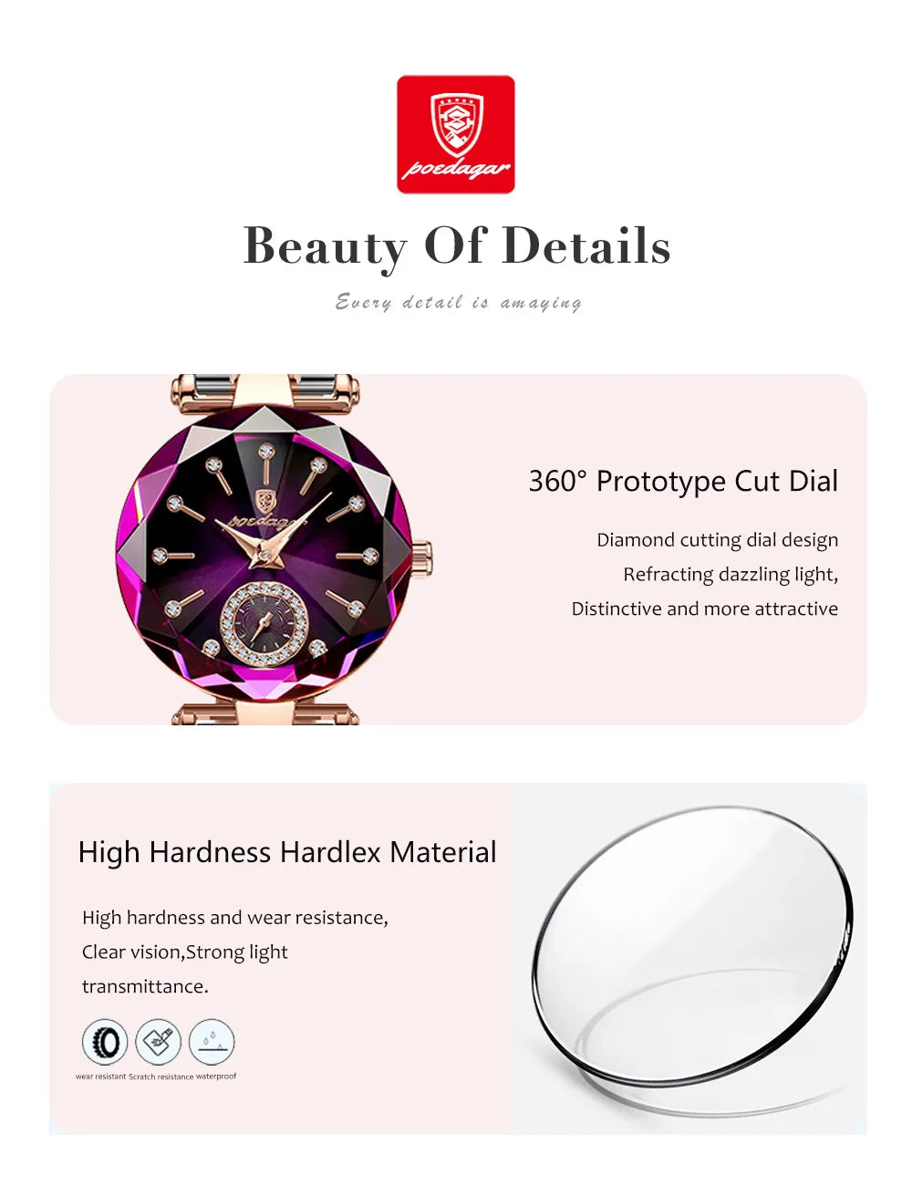 719 Fashion Women Watch Top Brand Ladies Girl Gold Wristwatch Stainless Steel Bracelet Classic Female Clock Gift