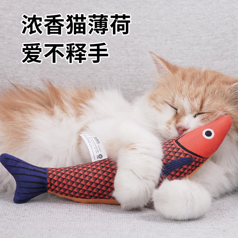 Juguete para gatos con forma de Pez