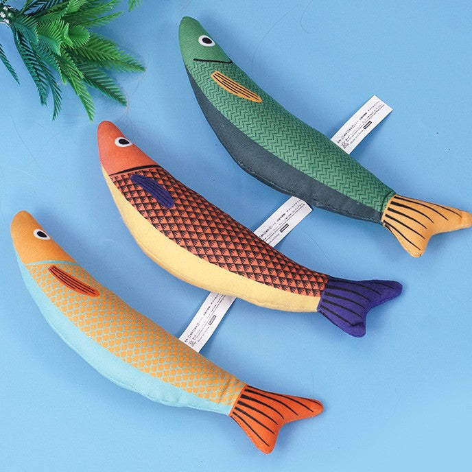 Juguete para gatos con forma de Pez