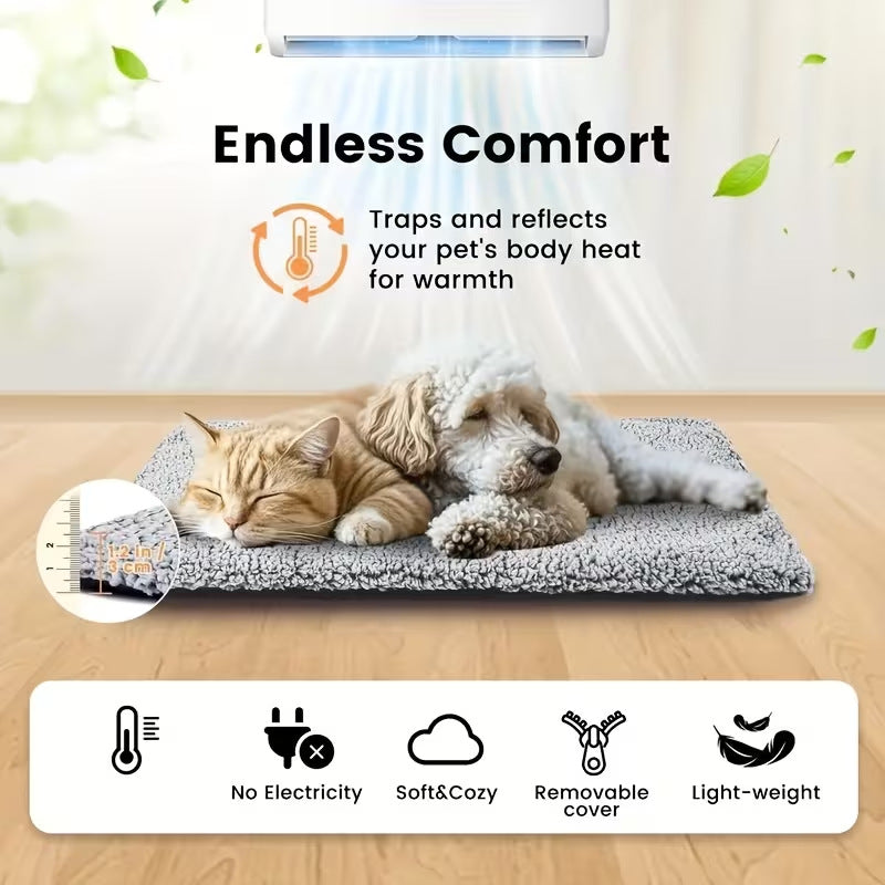 Cama Supersuave autocalentable para perros y gatos