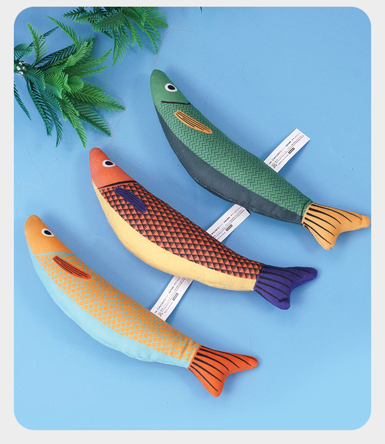 Juguete para gatos con forma de Pez