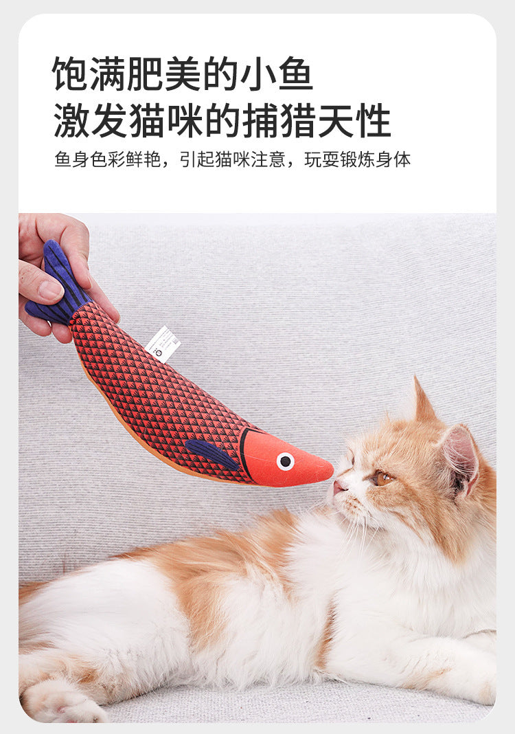 Juguete para gatos con forma de Pez