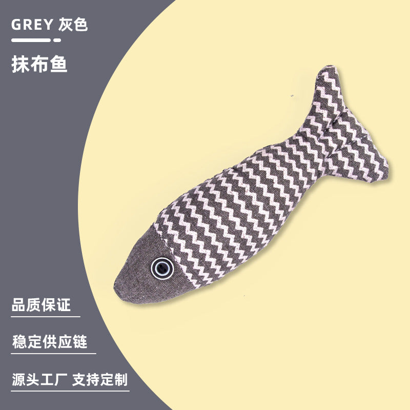 Juguete para gatos con forma de Pez