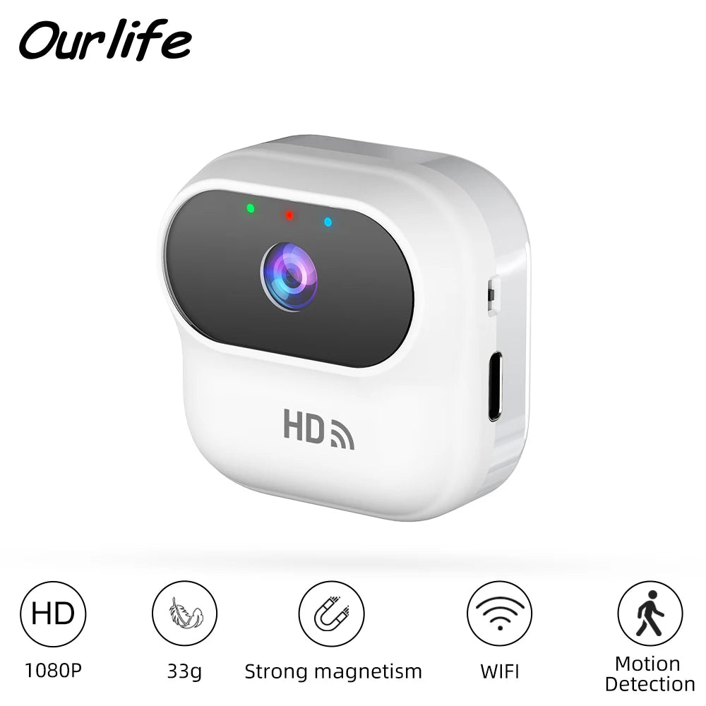 Cámara de seguridad inteligente para el hogar 1080 WIiFi