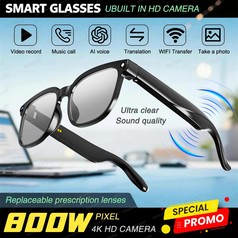 Gafas inteligentes con IA, Bluetooth, 32gb rom