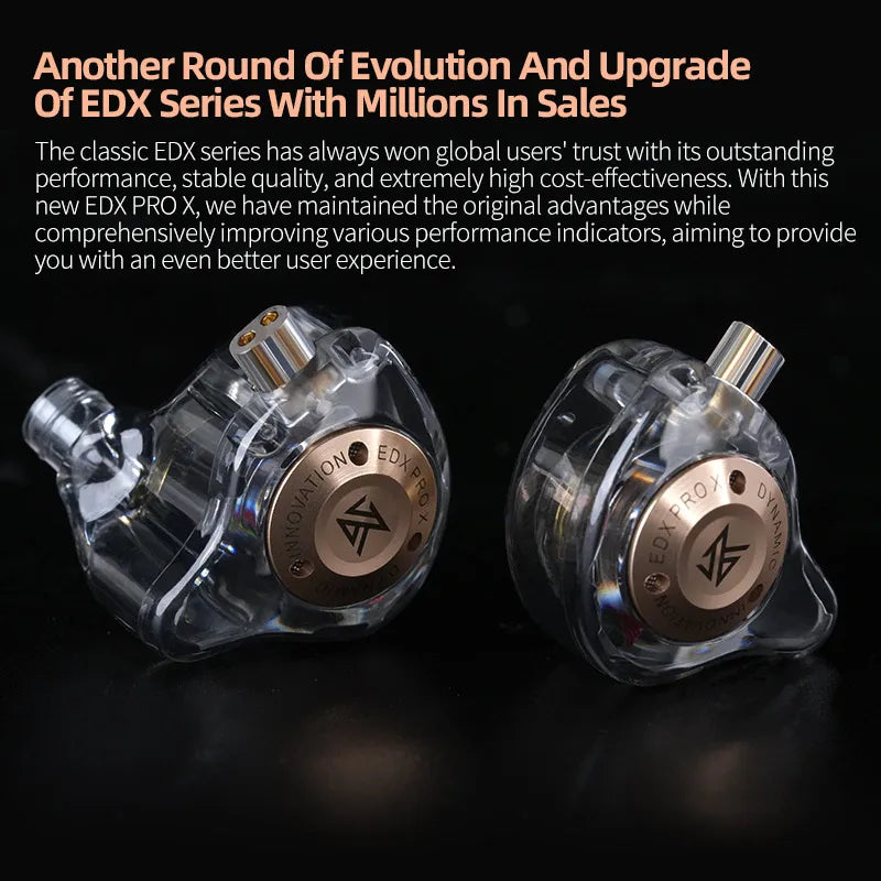 Auriculares KZ EDX PRO X con controlador dinámico