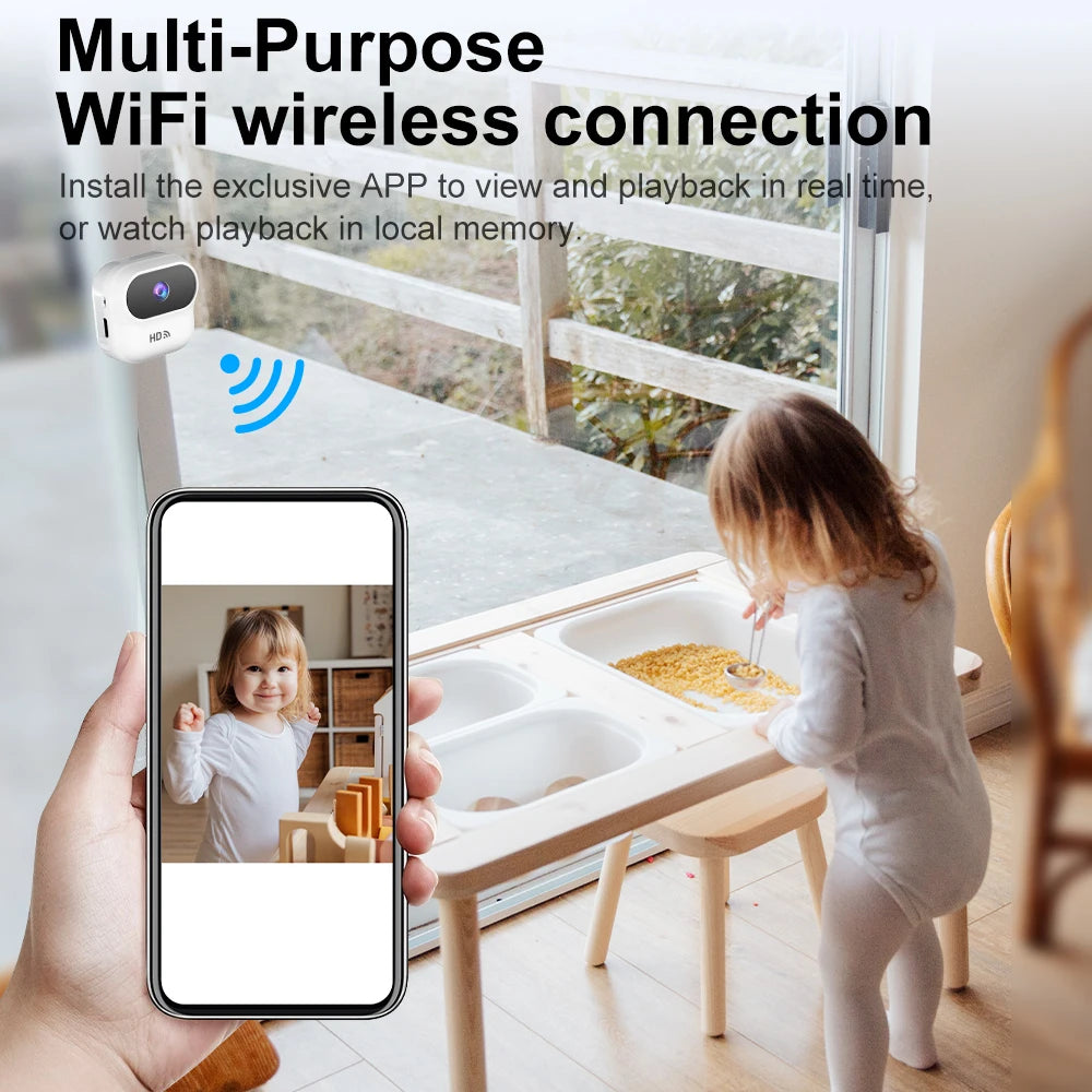 Cámara de seguridad inteligente para el hogar 1080 WIiFi
