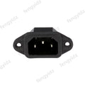 Conector de alimentación CA IEC320 C14/C13 (macho/hembra)