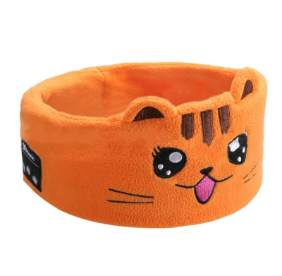 Máscara de Dormir para niños con Diadema de Animal y Auriculares Bluetooth